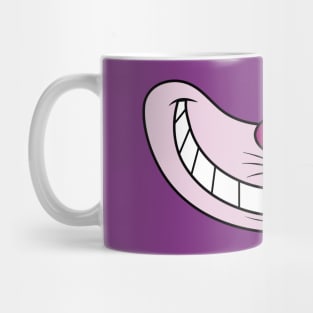 Cheshire cat face mask Mug